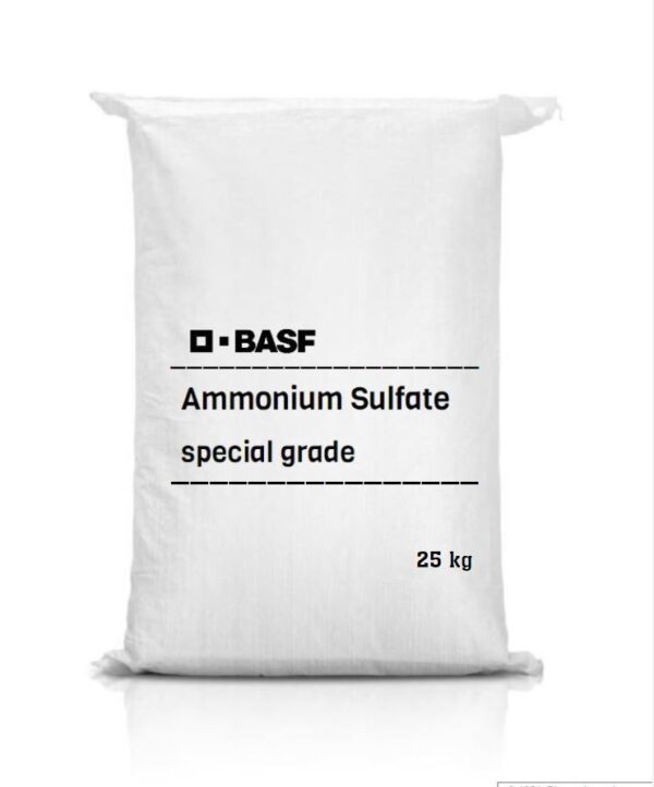 Сульфат аммония кристаллический BASF Германия 25 кг, аммоний сернокислый, аммоний сульфат