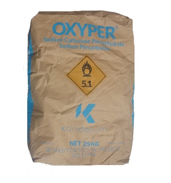 Кислородный отбеливатель Германия OXYPER®, кислородный порошок, перкарбонат натрия 25 кг Kandelium